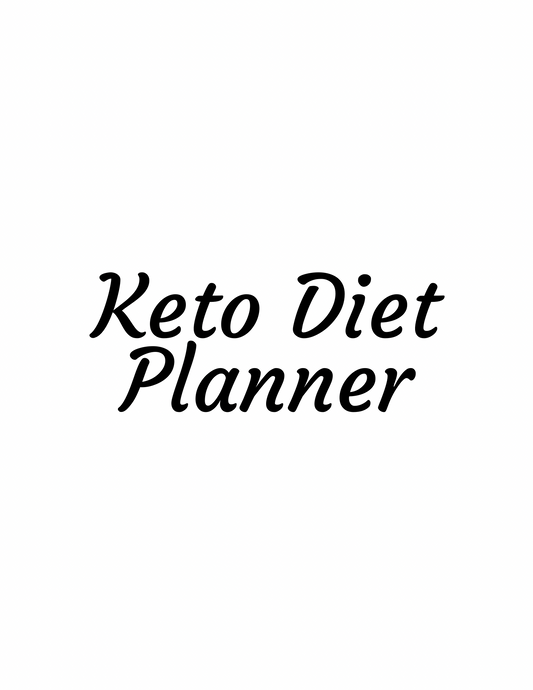 Keto Diet Planner