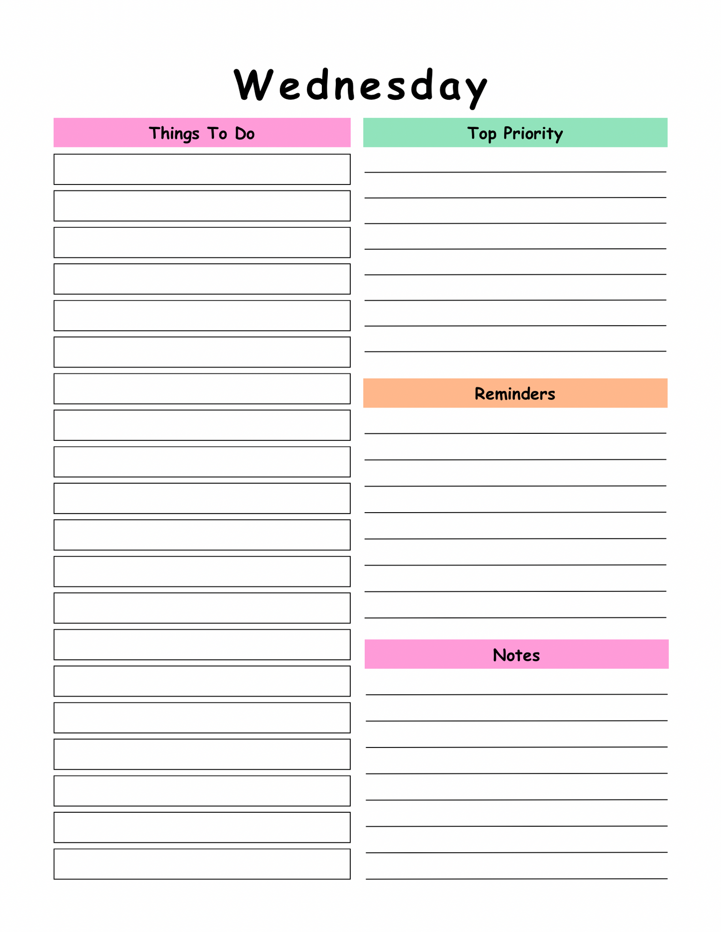 THE ADHD School Planner