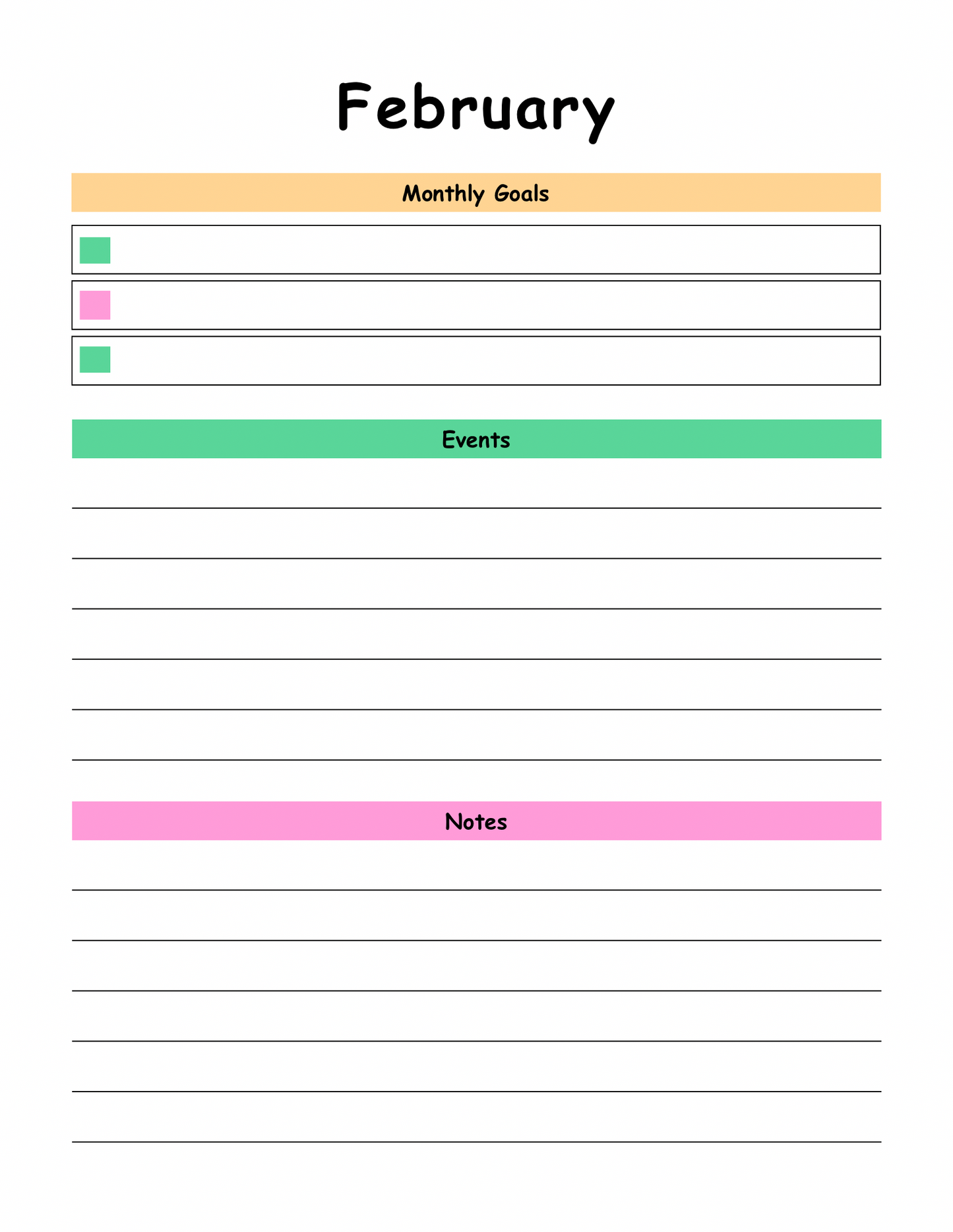 THE ADHD School Planner