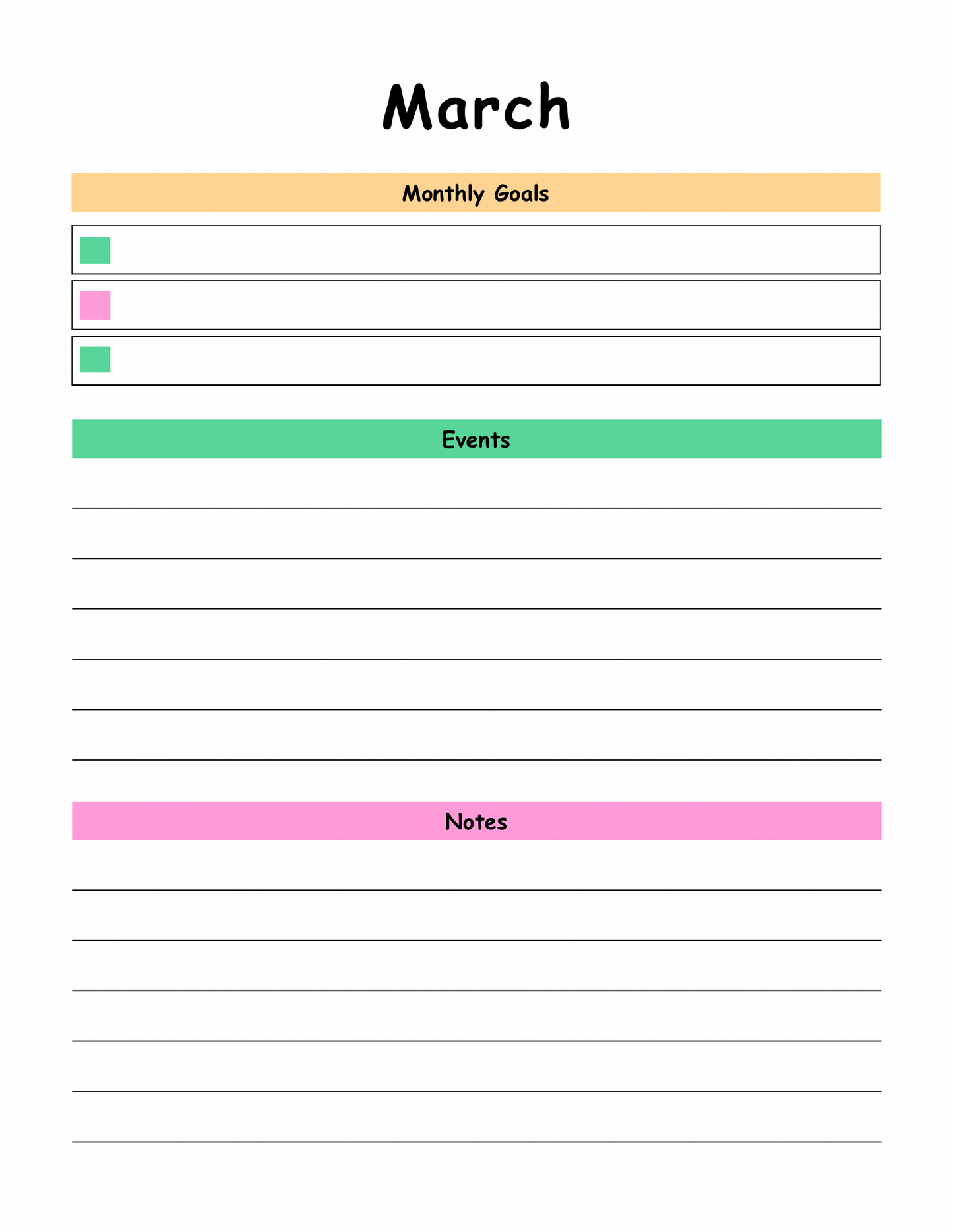 THE ADHD School Planner