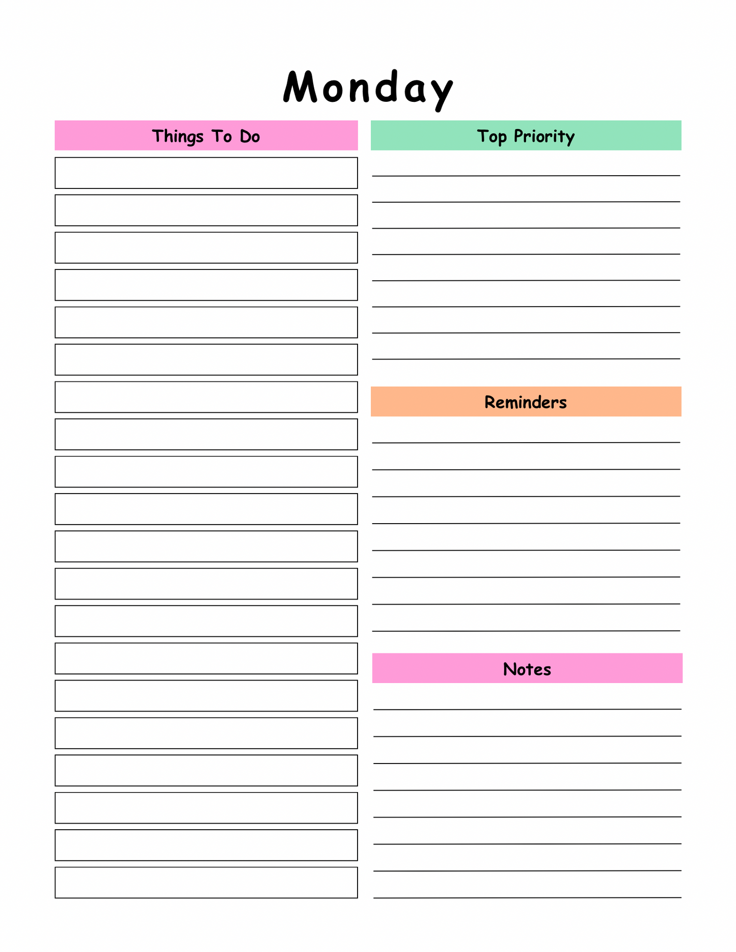 THE ADHD School Planner