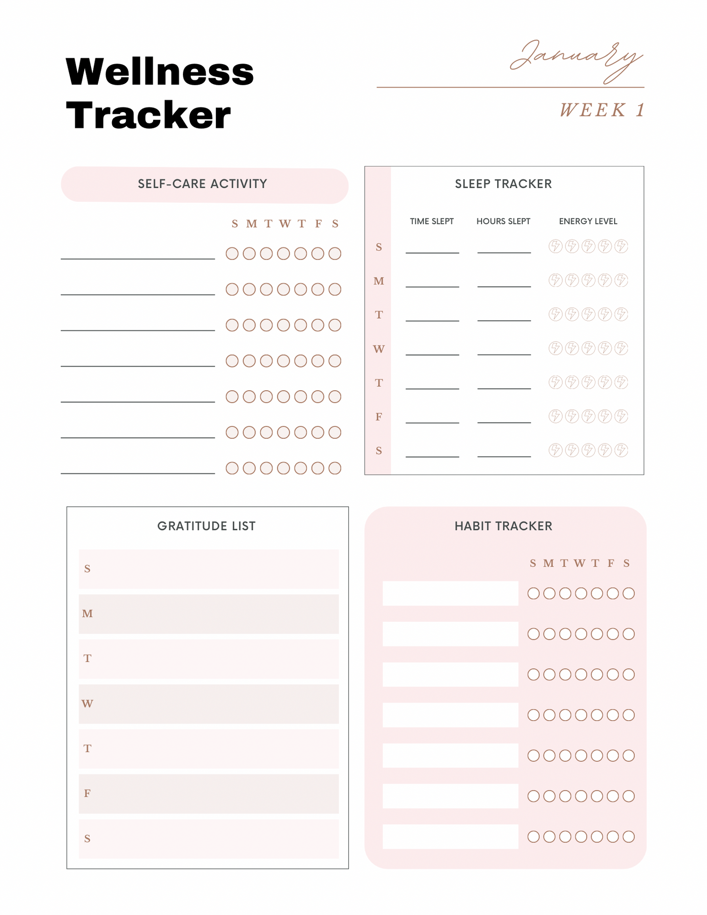 Weight Loss Planner