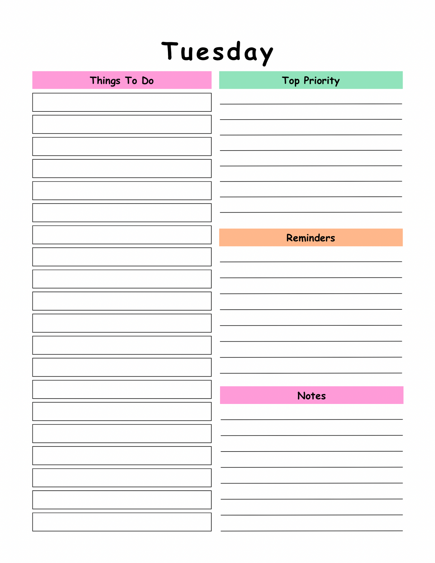 THE ADHD School Planner