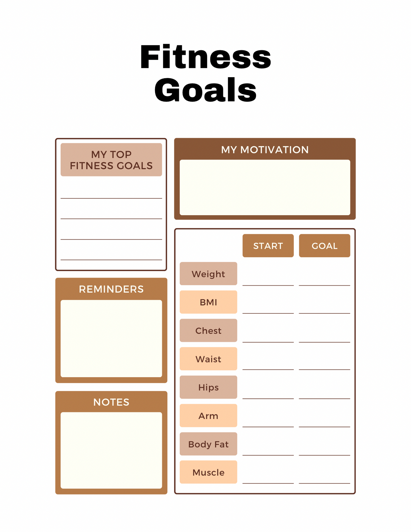 Weight Loss Planner