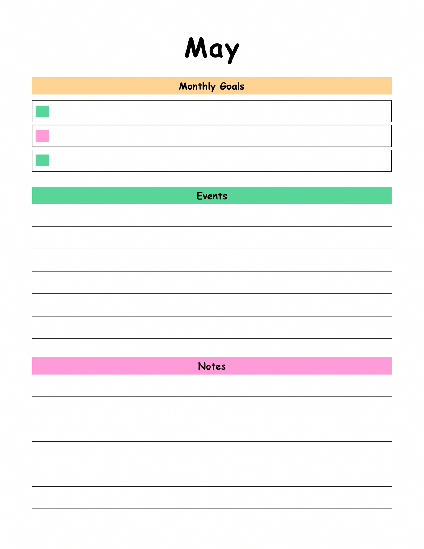 THE ADHD School Planner