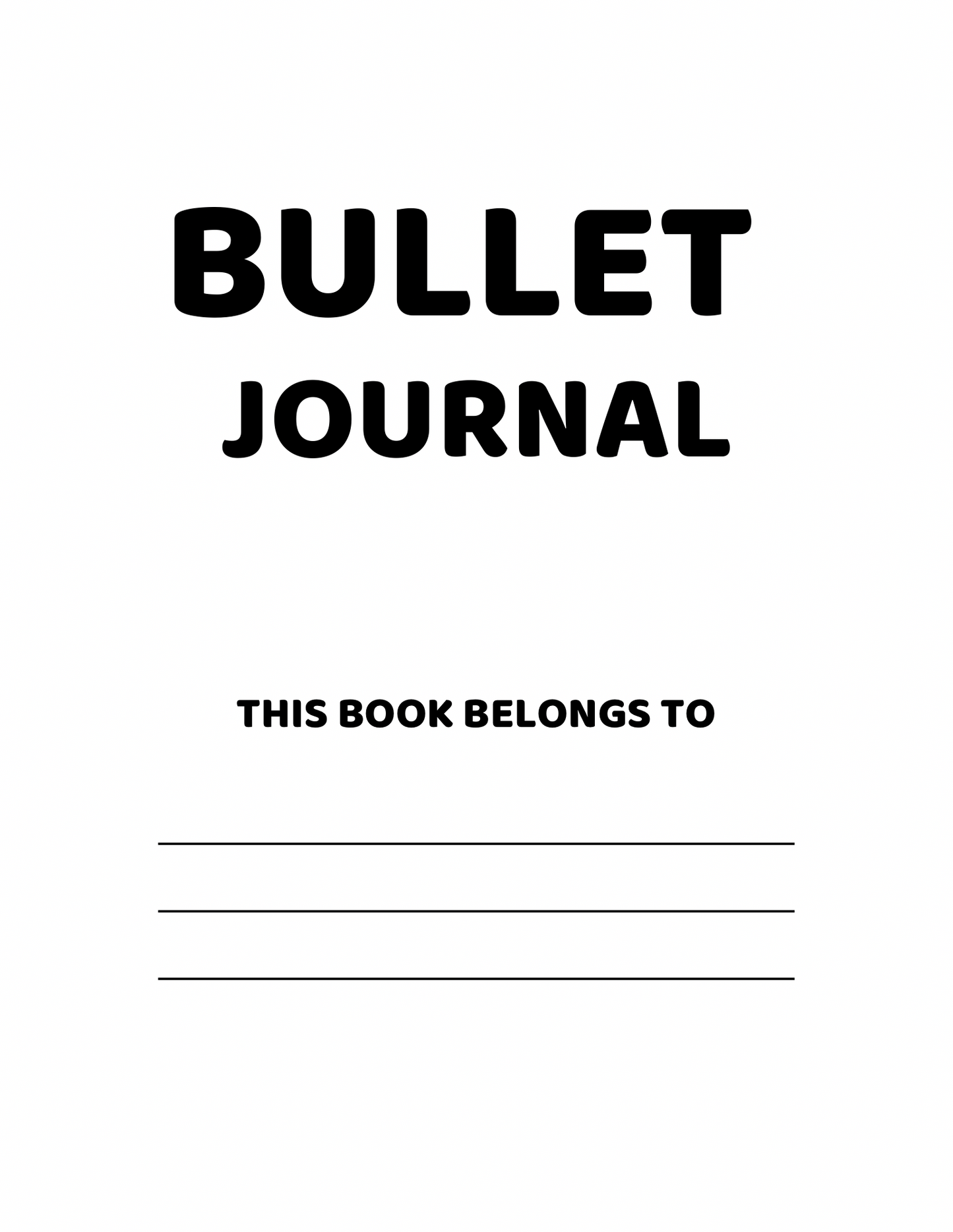 Bullet Journal