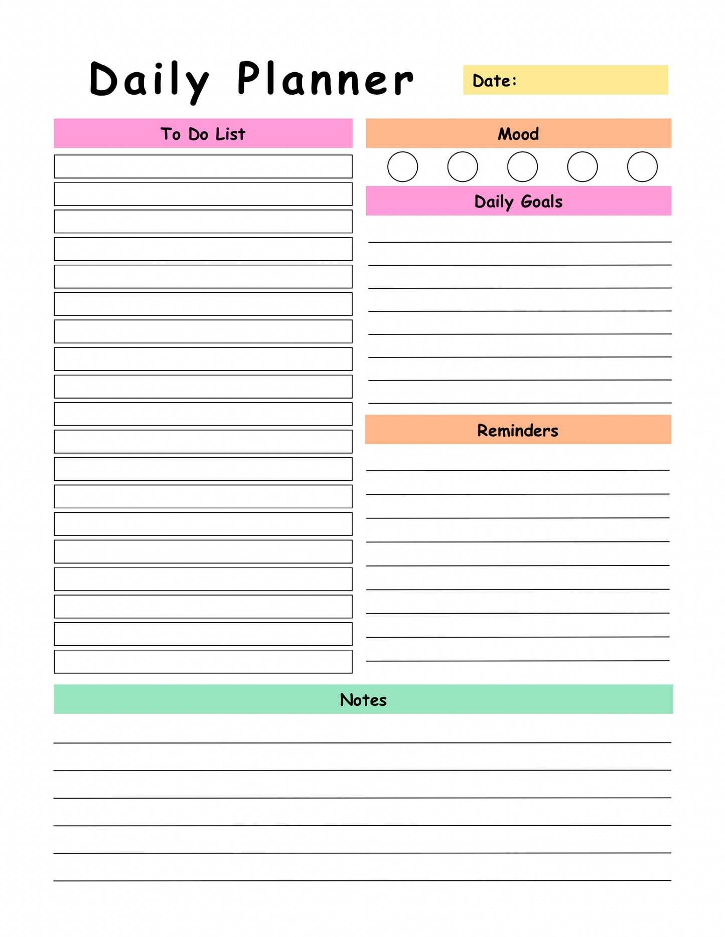 THE ADHD School Planner