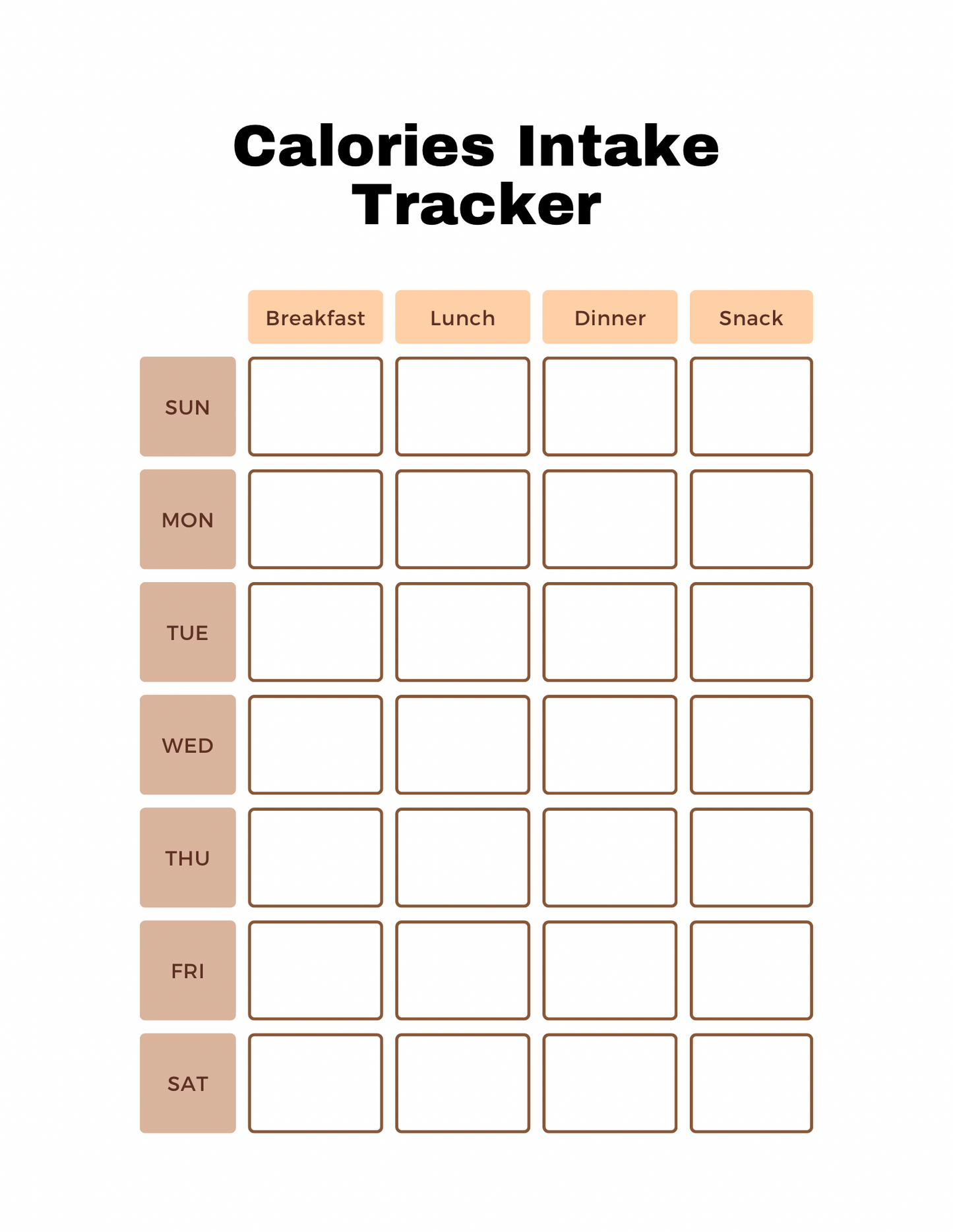 Weight Loss Planner