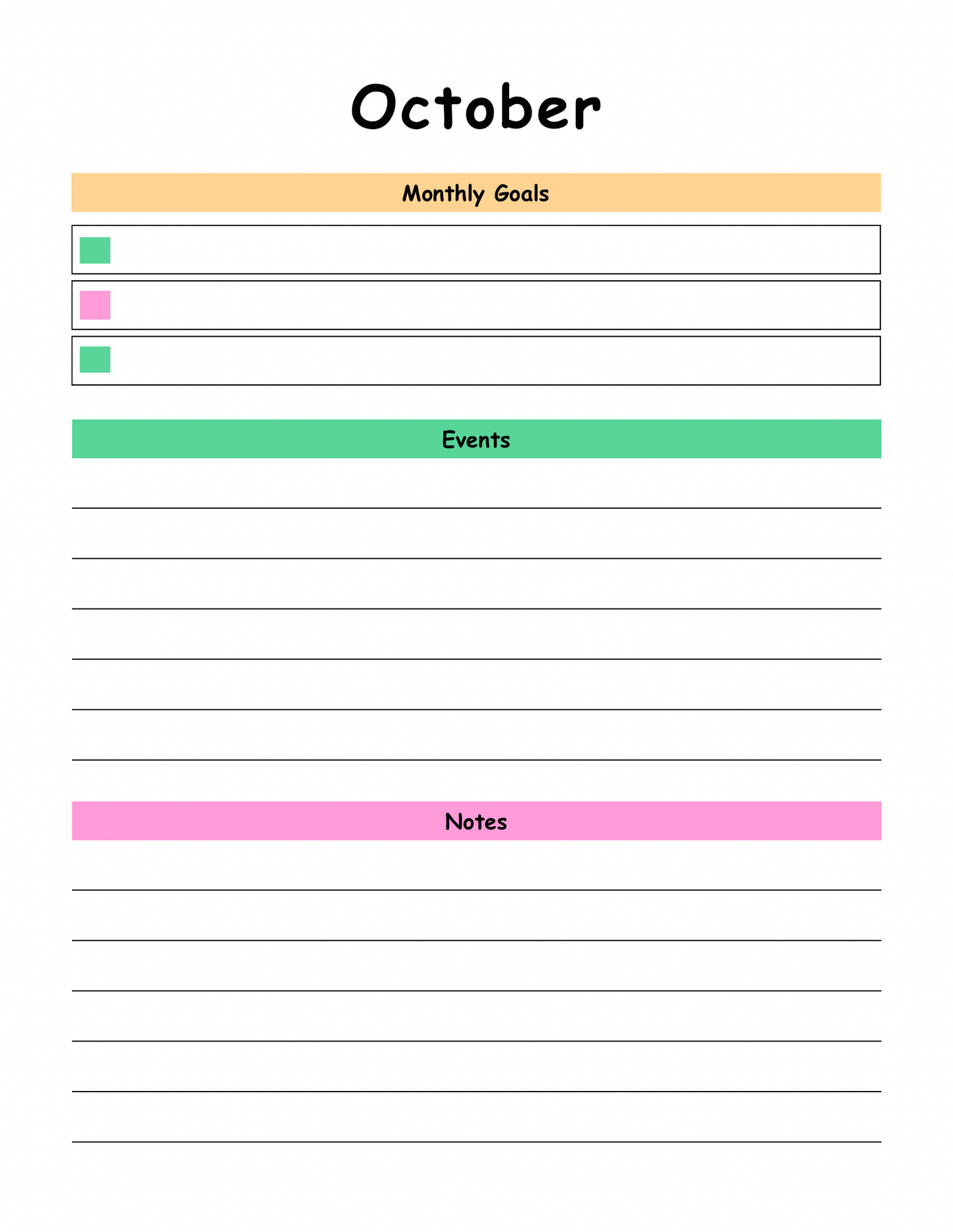 THE ADHD School Planner