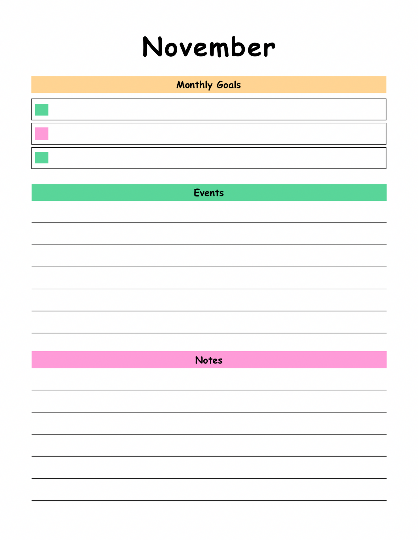 THE ADHD School Planner