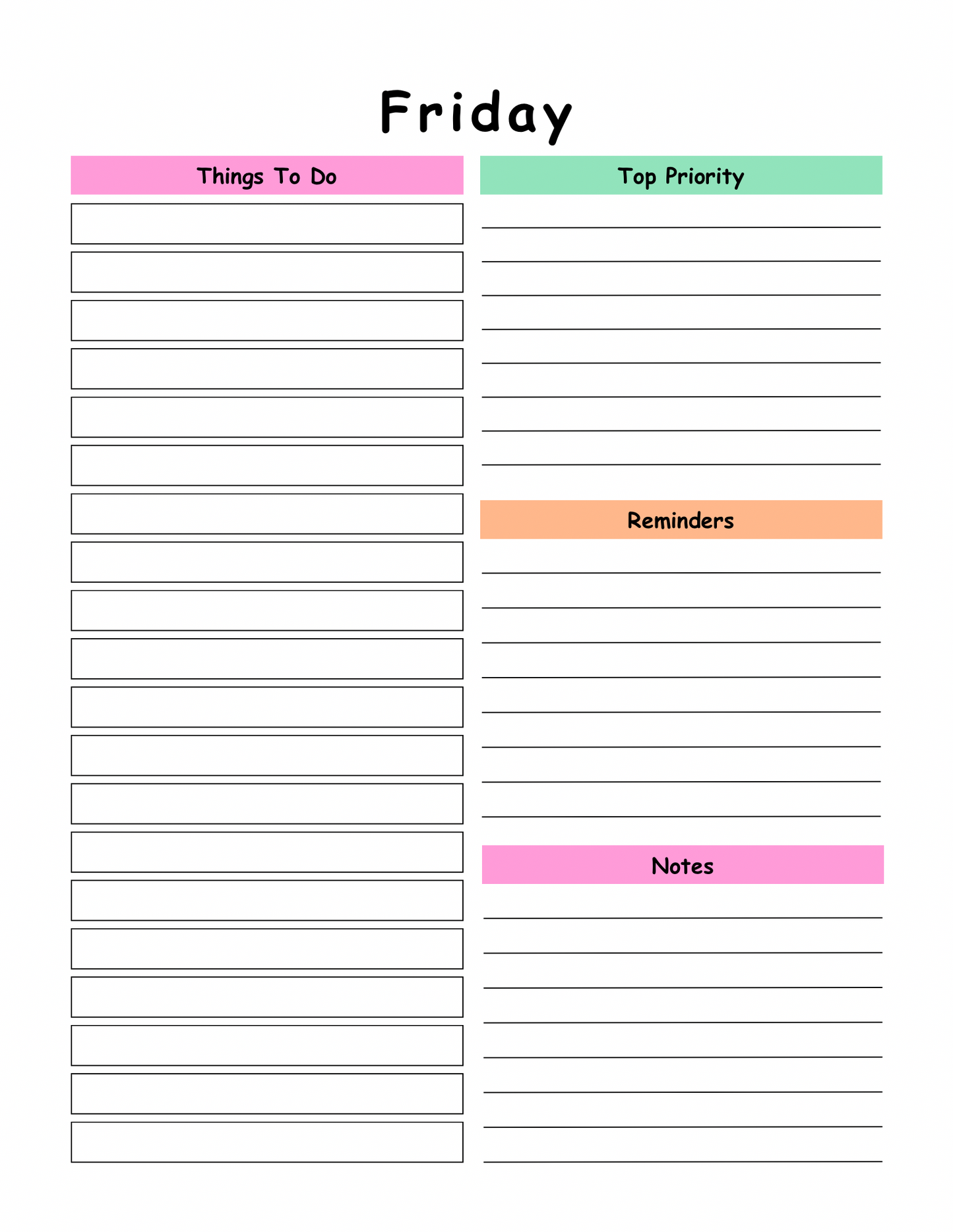 THE ADHD School Planner